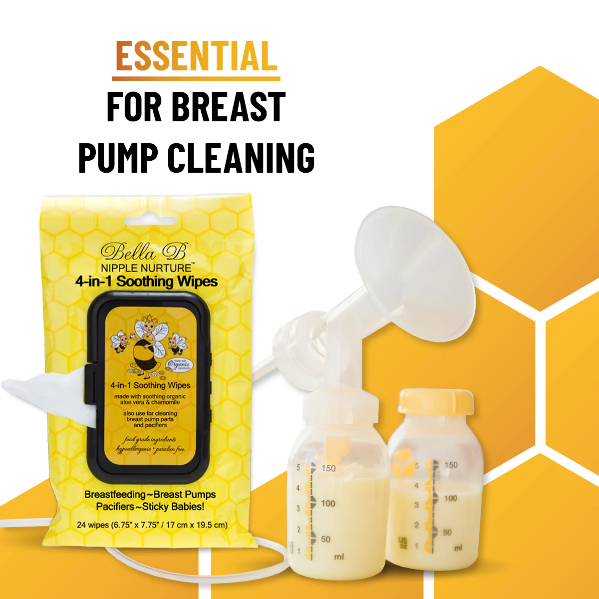 Göğüs Ucu Temizleme Mendili