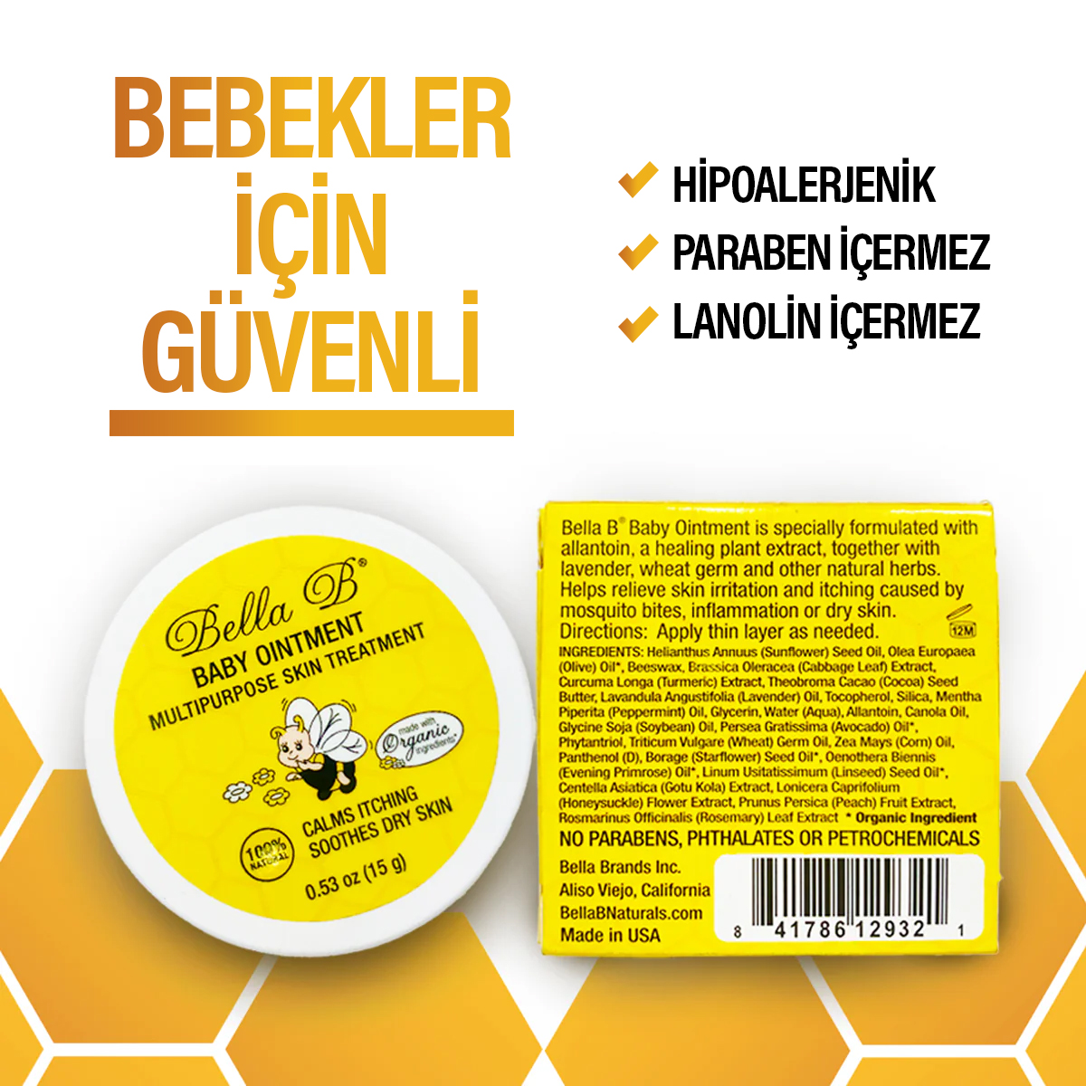 Baby Ointment – Doğal İçerikli Çok Amaçlı Cilt Bakım Kremi
