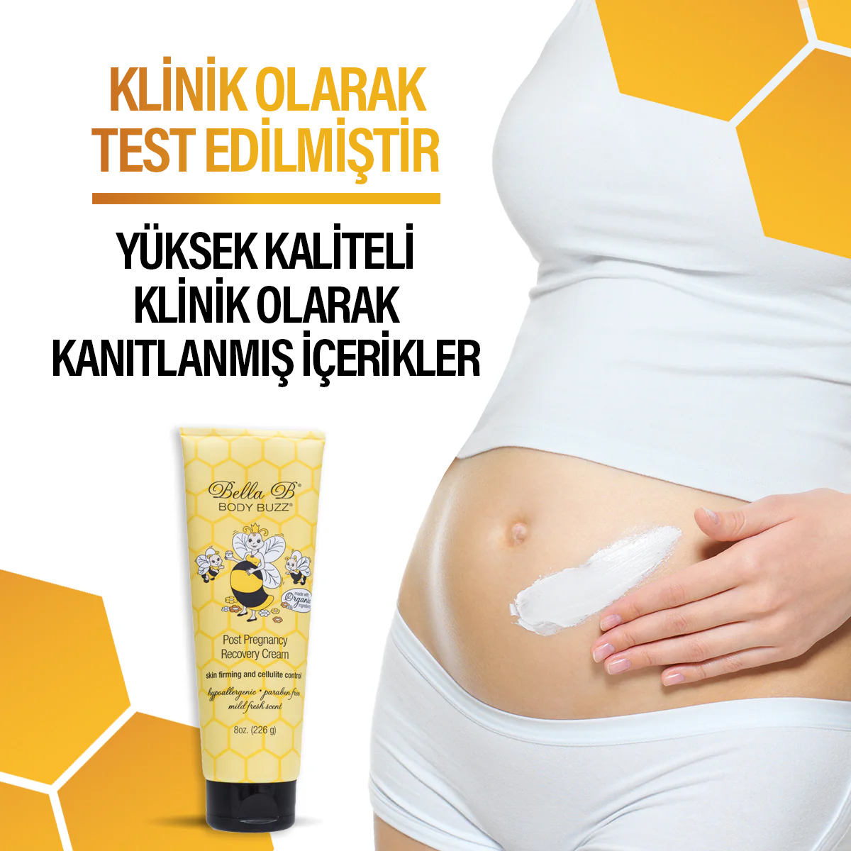 Body Buzz – Sıkılaştırıcı Selülit Karşıtı Doğal Vücut Kremi